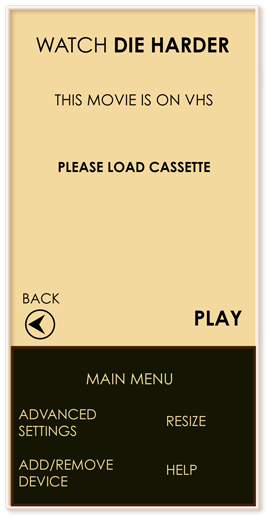 Xavier is told he needs a cassette.